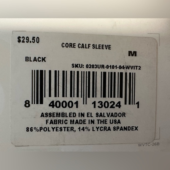 Tommie Copper Women’s Recovery Compression Calf Sleeve - NIP - Picture 8 of 8